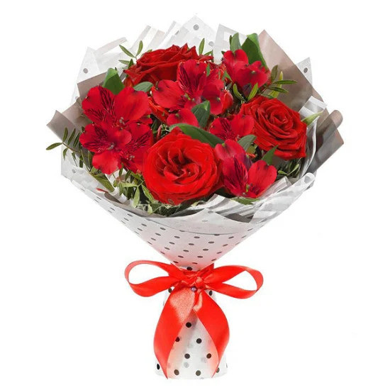 Букет цветов "Яркая аллея" Букет цветов "Яркая аллея"